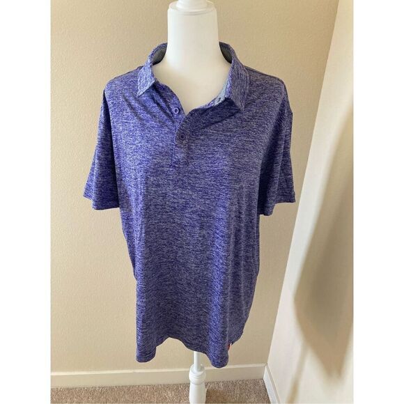 Speed Your Run German Designed Mens Golf shirt size large (D2) - Picture 1 of 6